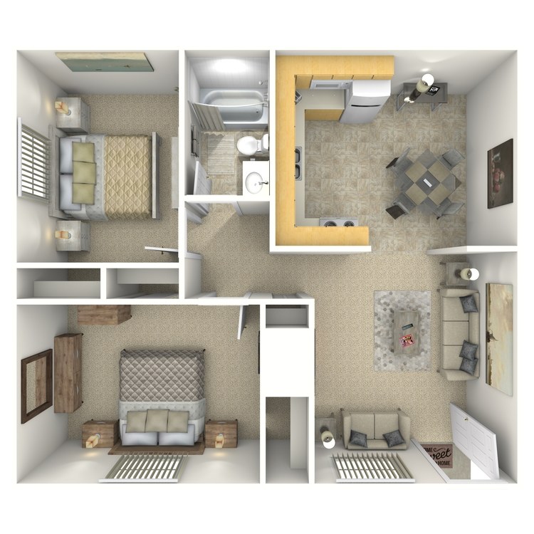 Floor plan image of Pikes Peak