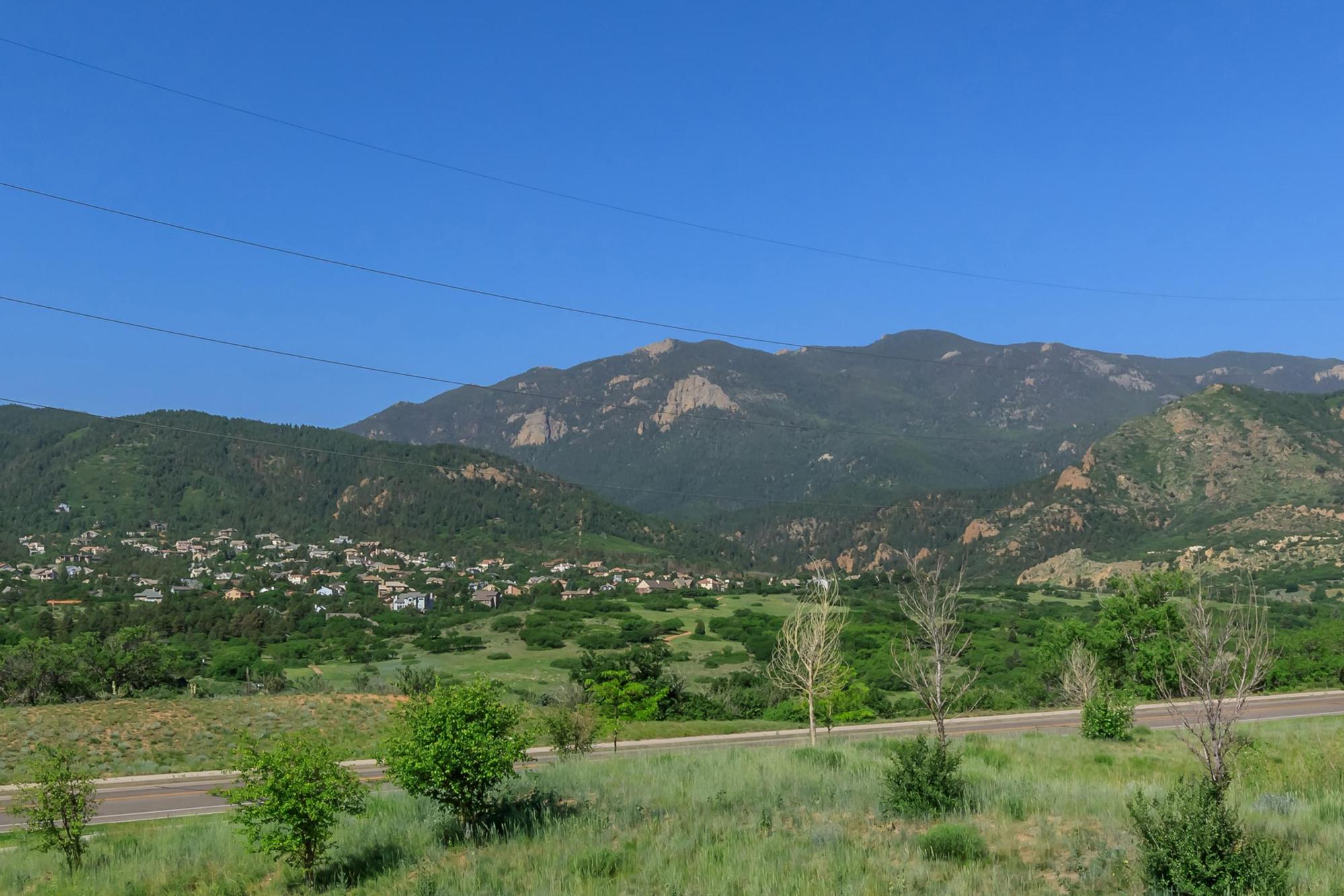 a view of a mountain