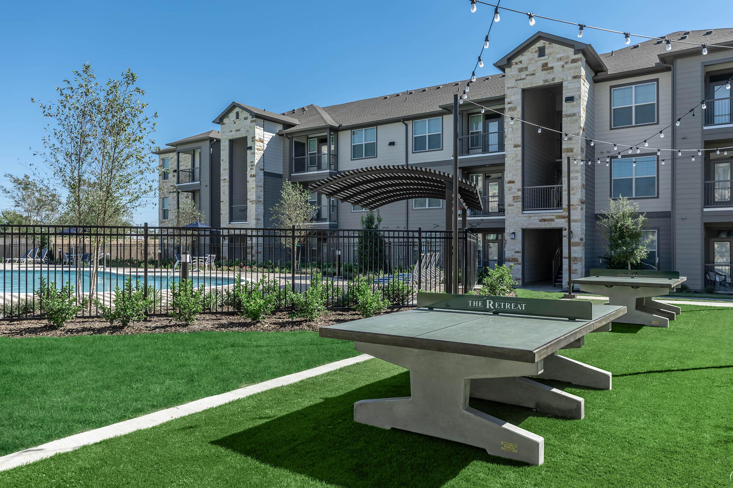 a large lawn in front of a house