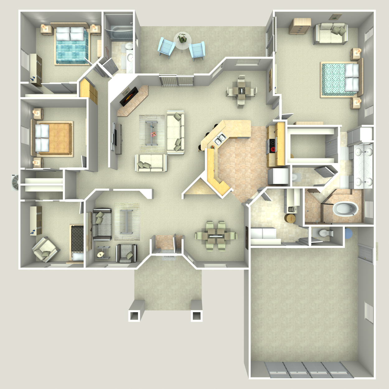 Floor plan image of Executive