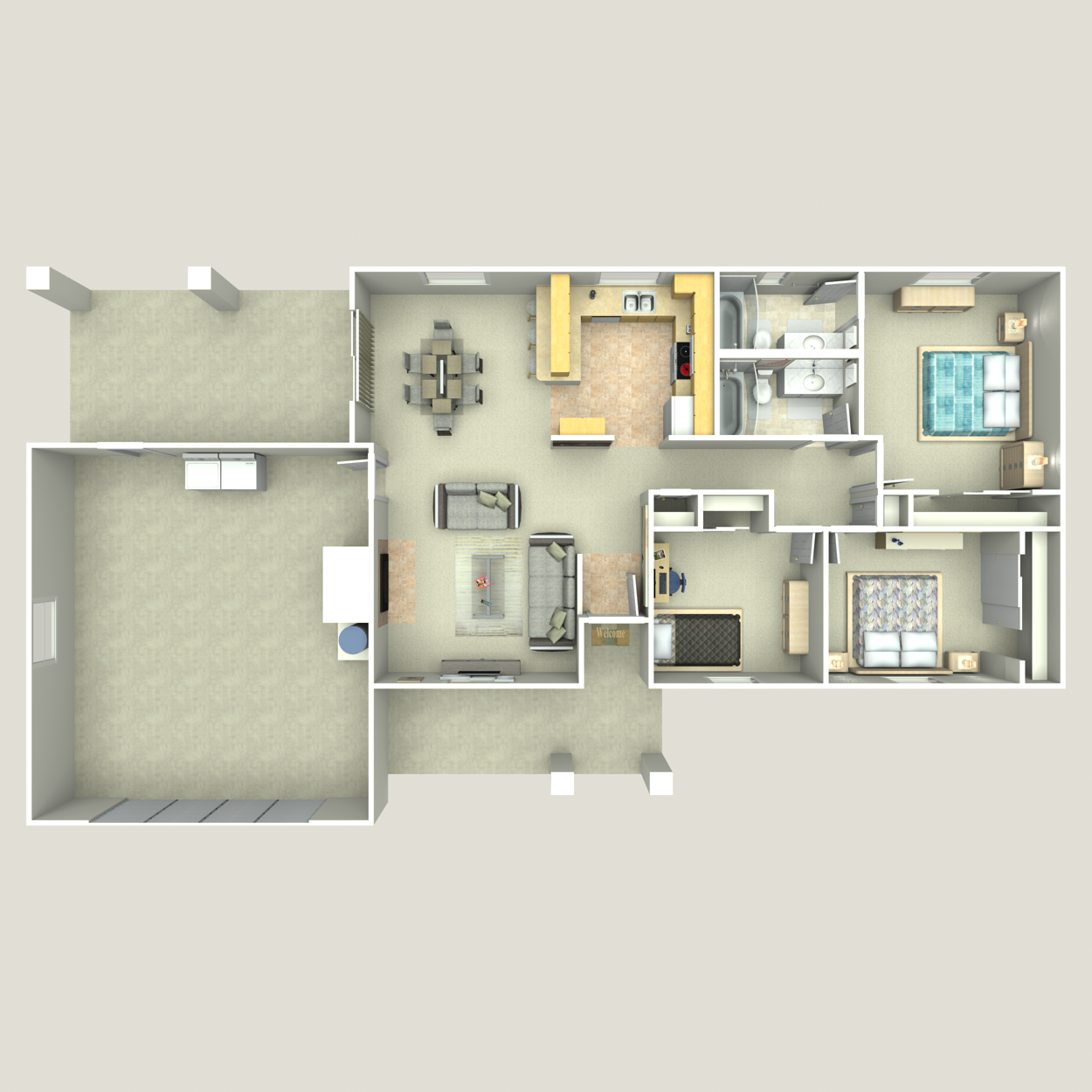 Floor plan image of Heritage I