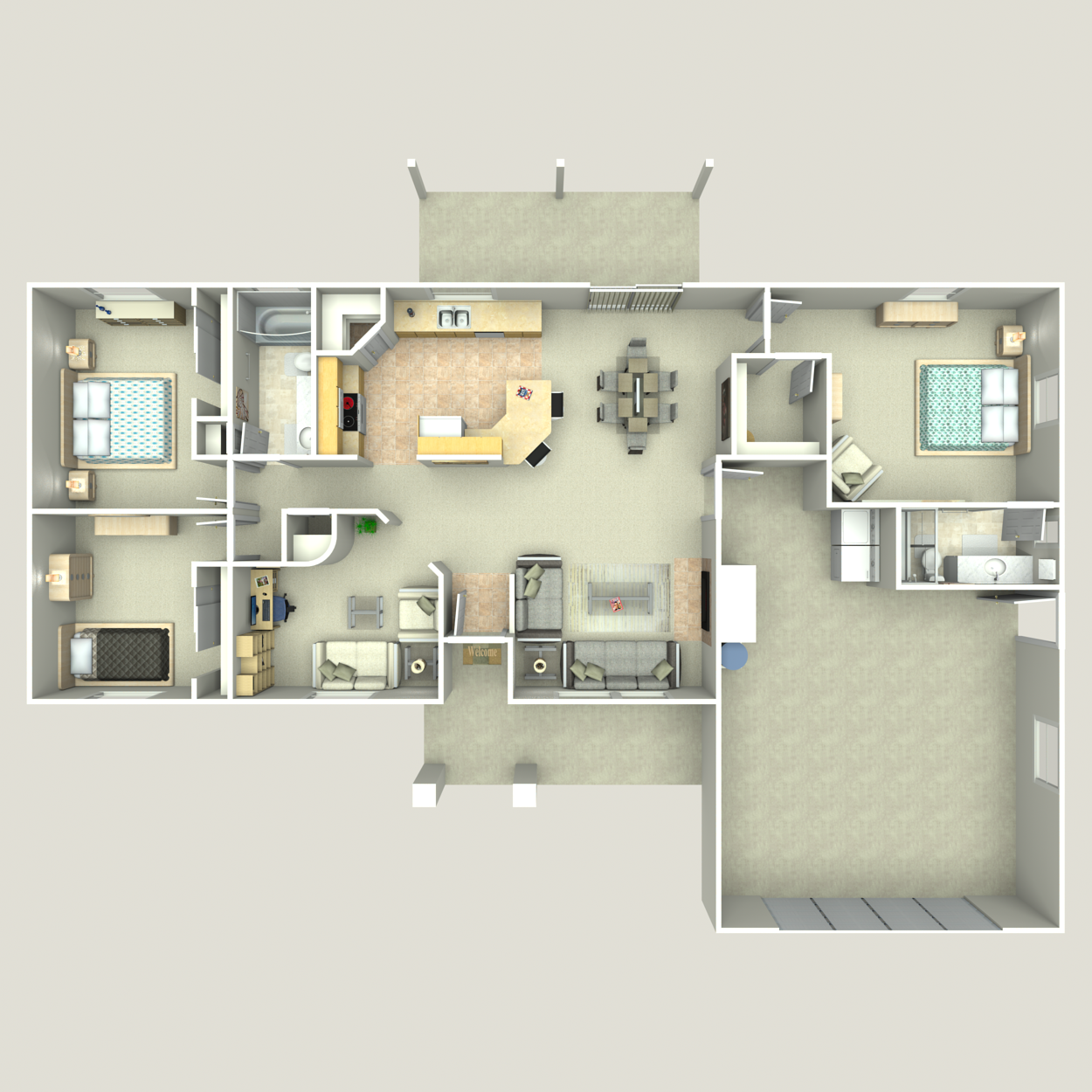 Floor plan image of Heritage II