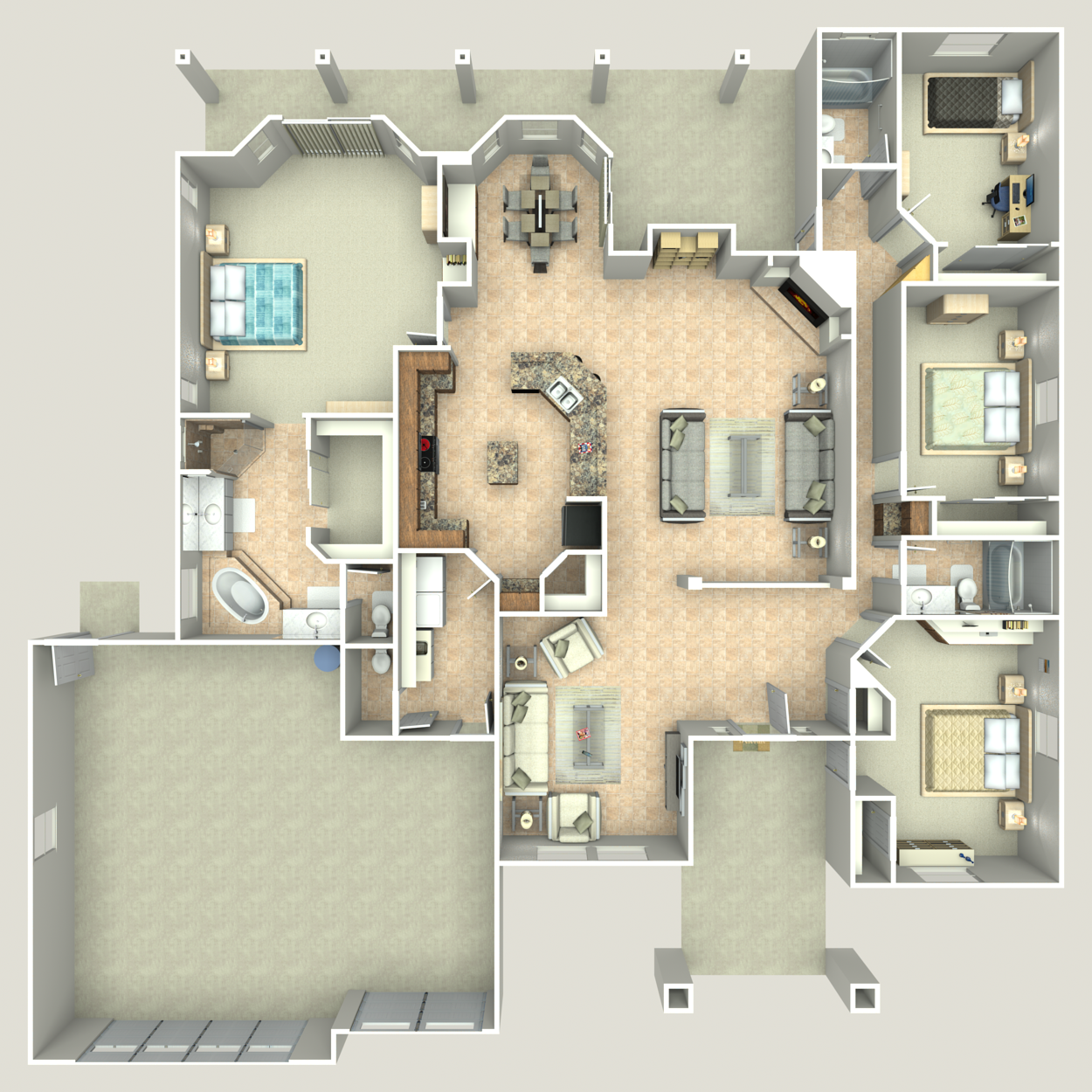 Floor plan image of The President
