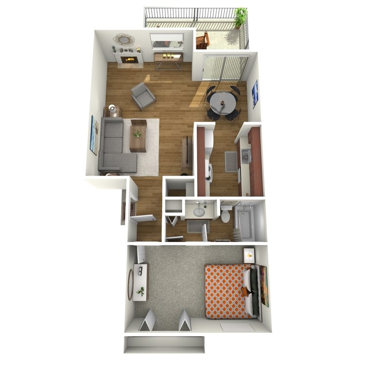 1x1 A floor plan image