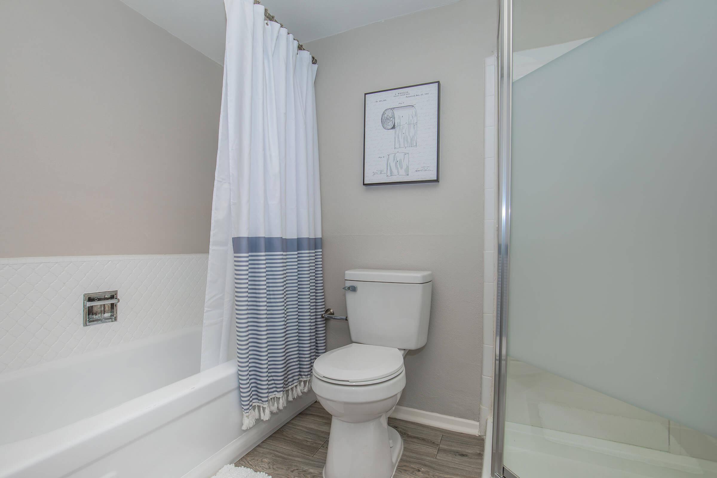 a close up of a shower in a small room