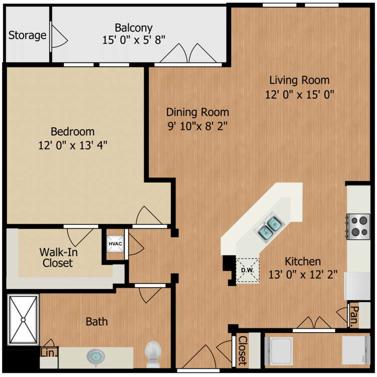 Floor plan image of A2