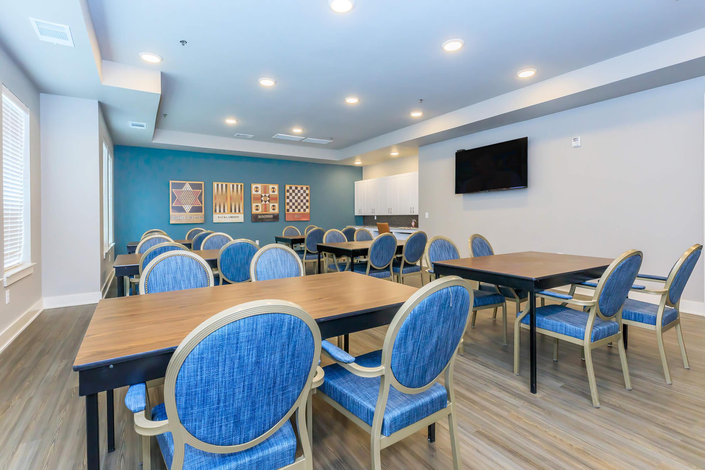 SPACIOUS RECREATIONAL ACTIVITY ROOM