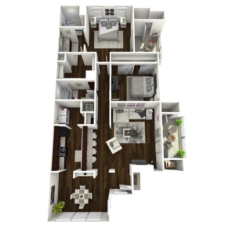 Floor plan image of B3