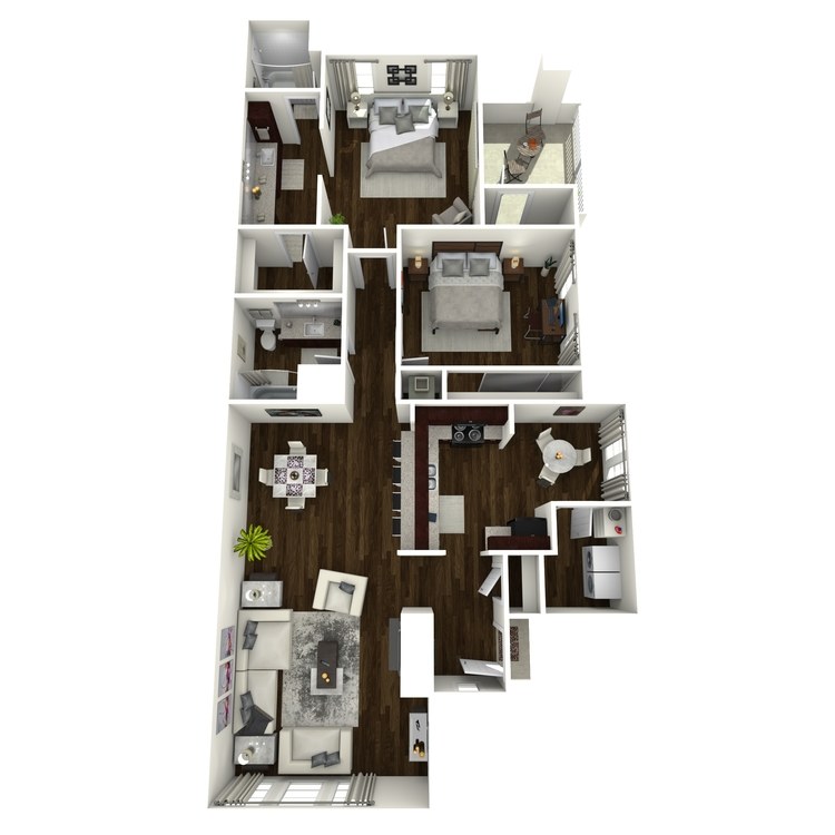 Floor plan image of B6