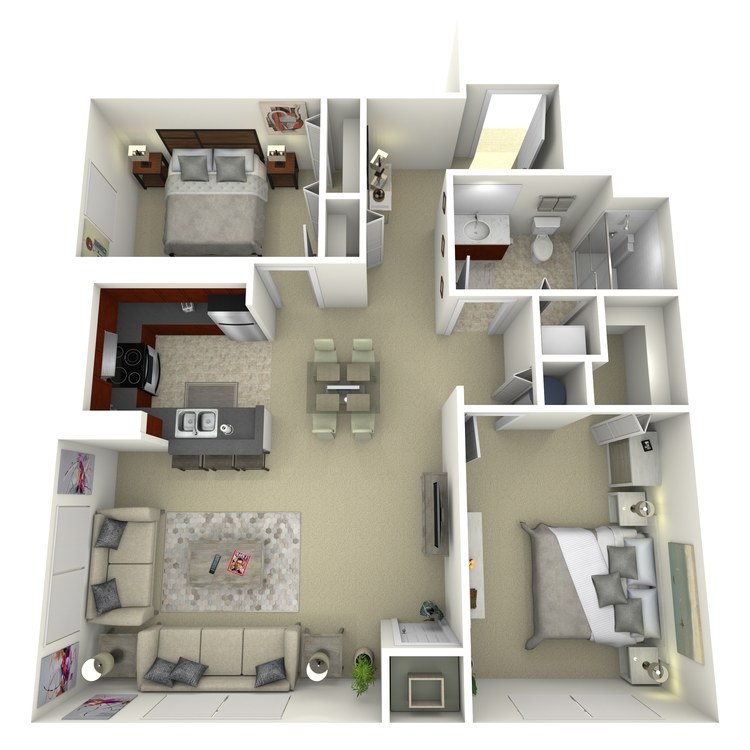 Floor plan image of Building 2-2F