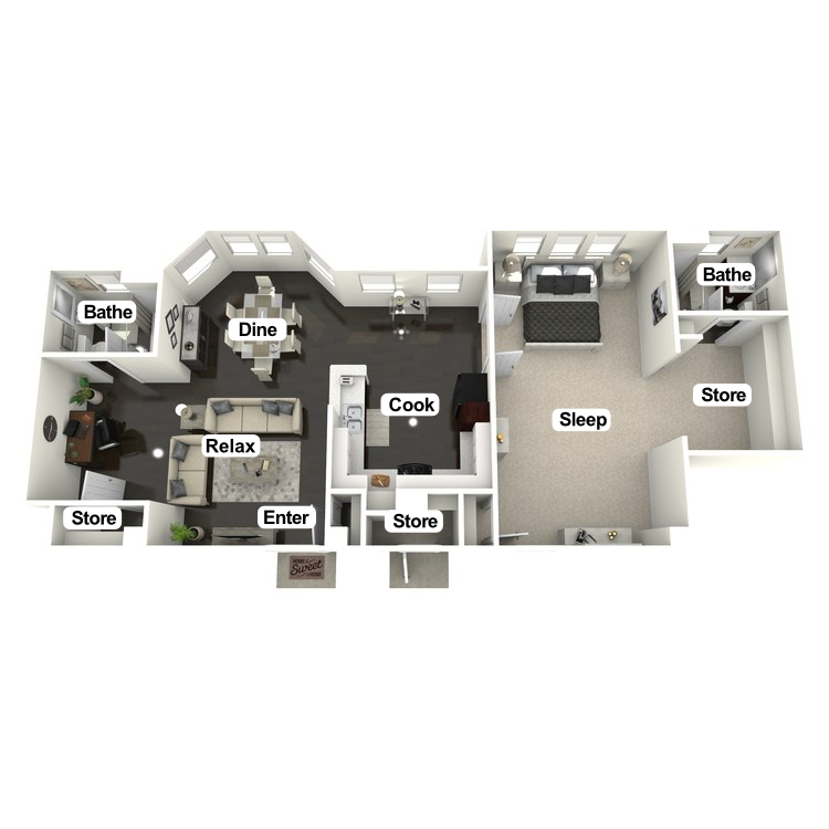 Floor plan image of Whistler Flat