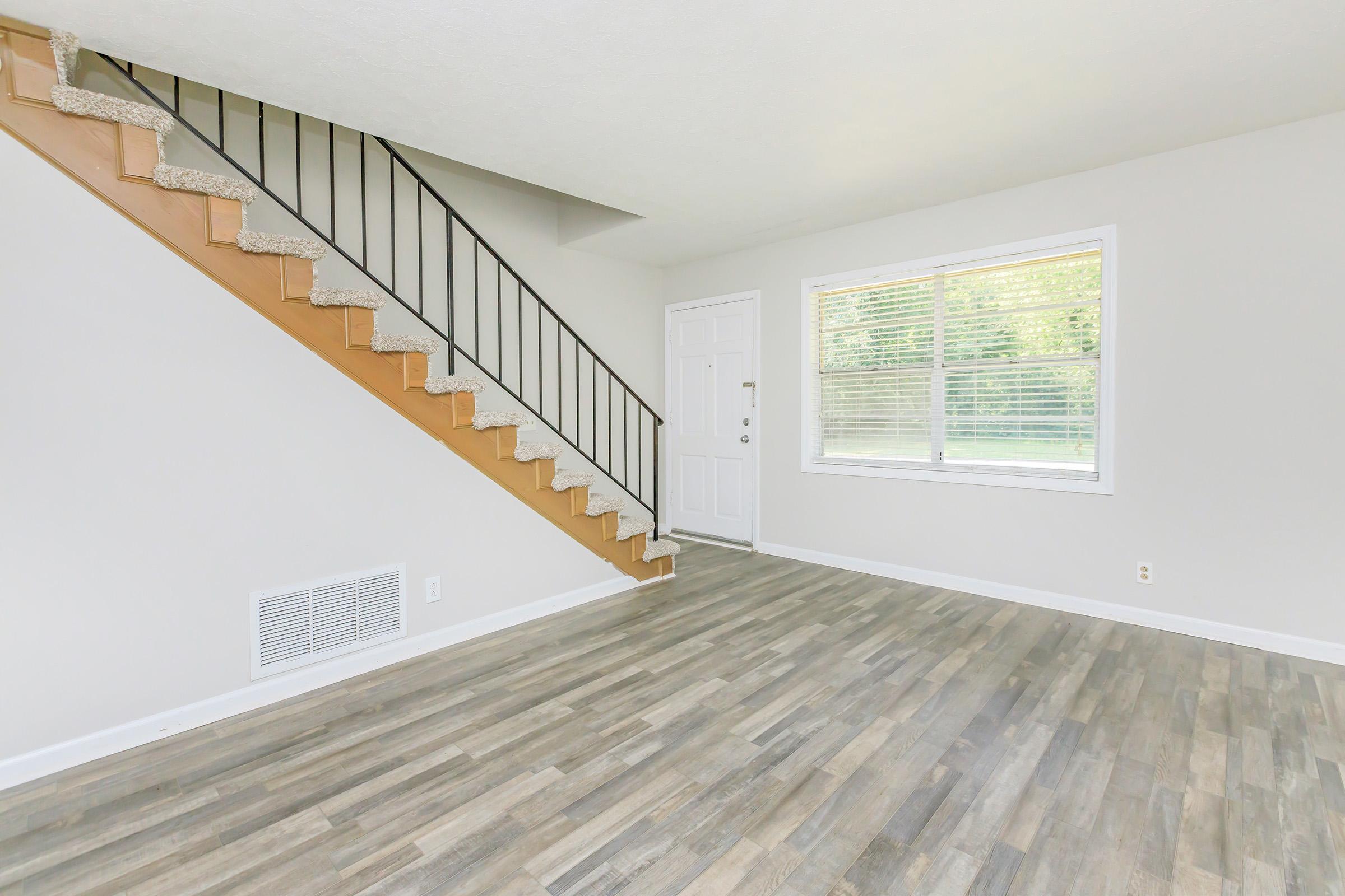 a building with a wooden floor