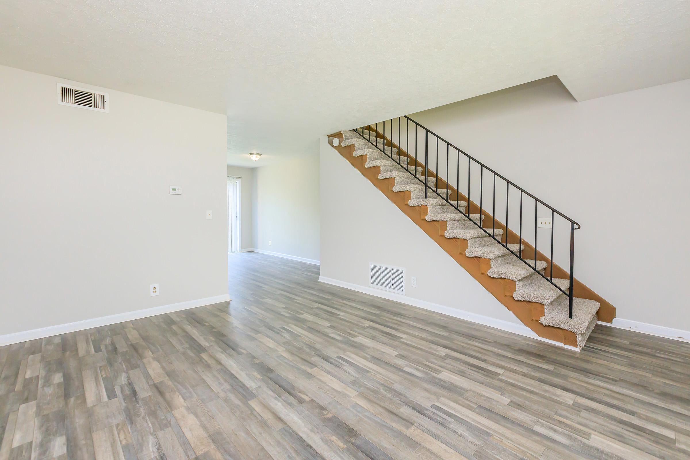 a building with a wooden floor