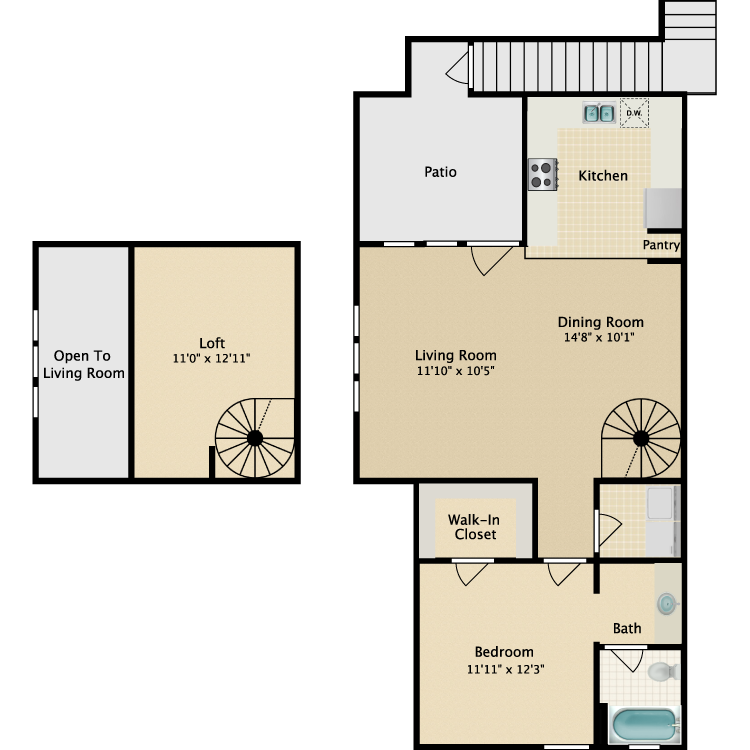 Floor plan image of Carriage Home
