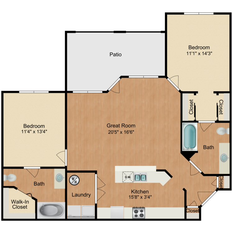 Floor plan image of The Renew