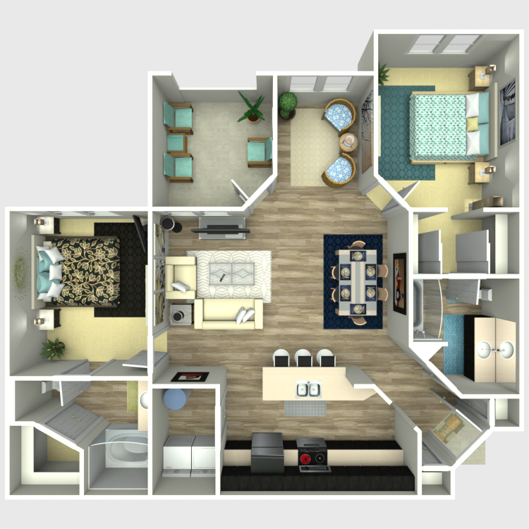 Floor plan image of The Serenity