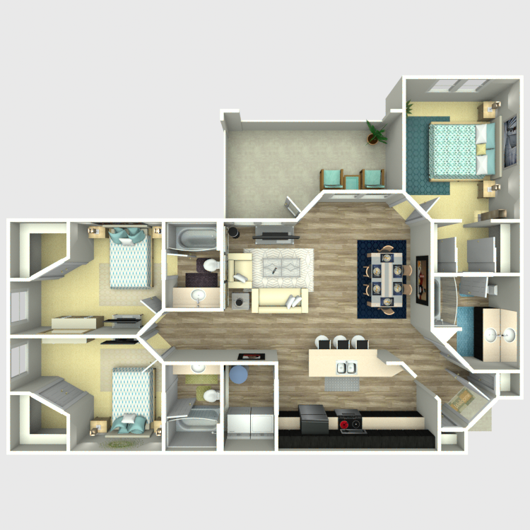 Floor plan image of The Spirit