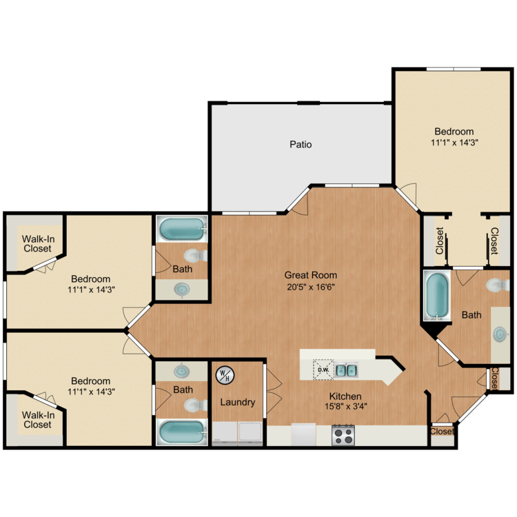 Floor plan image of The Spirit