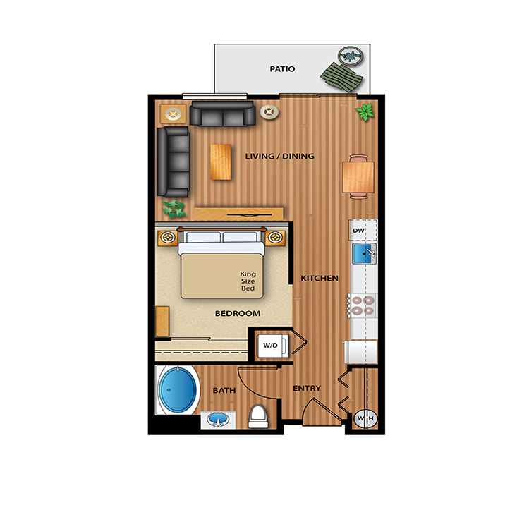 Floor plan image of Tanager