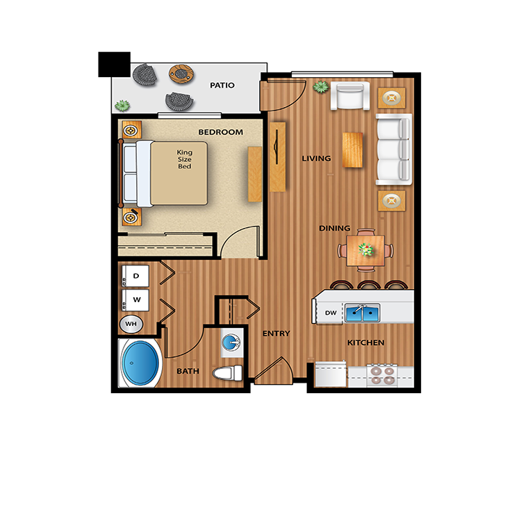 Floor plan image of Quail