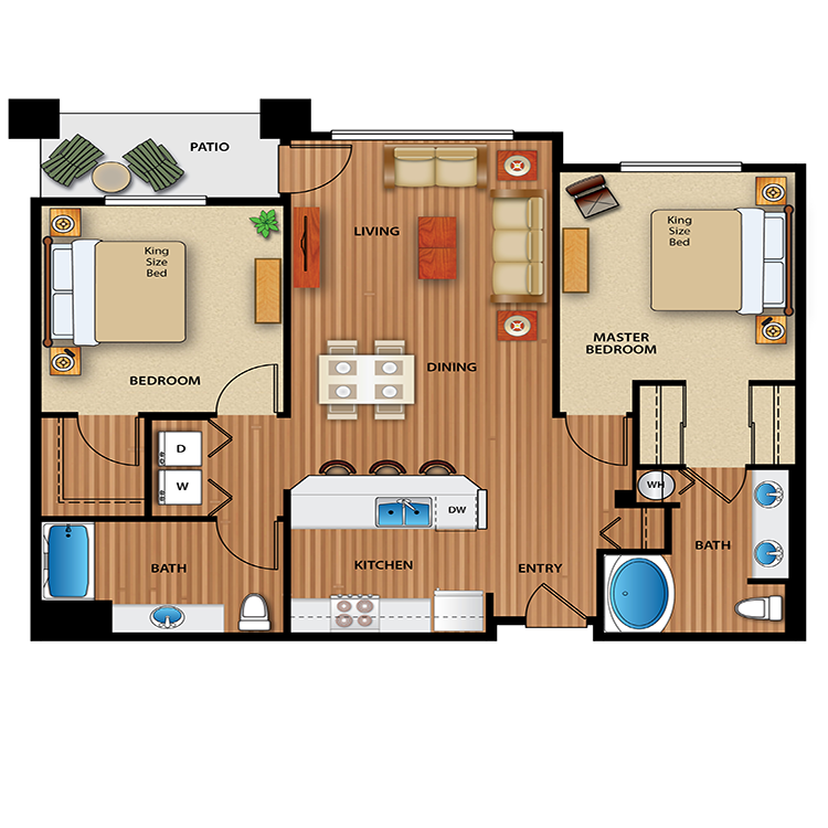 Floor plan image of Kestrel