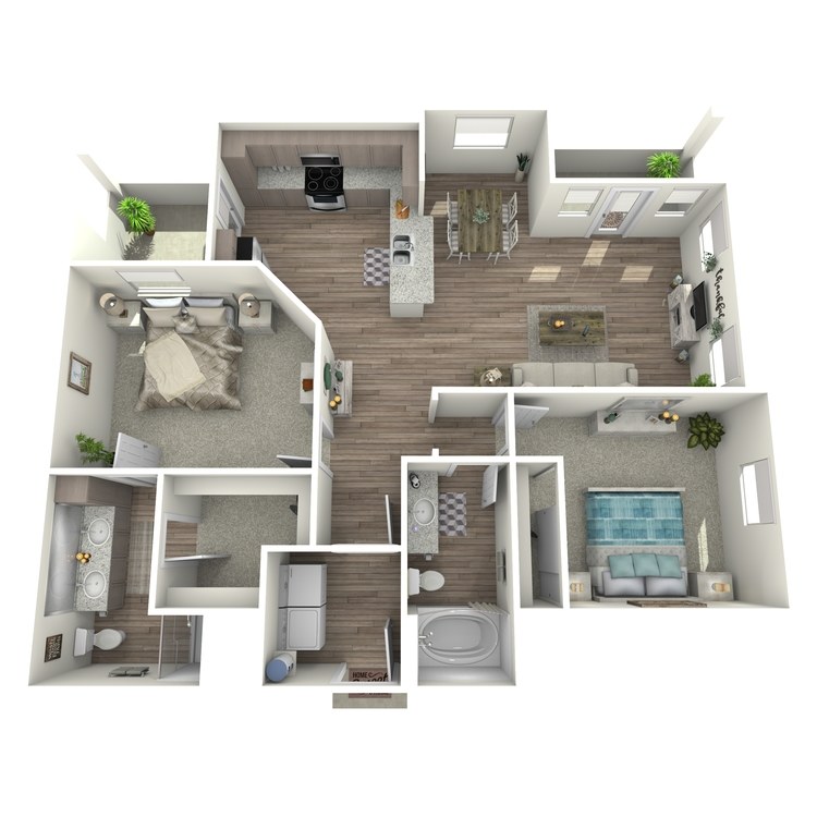 Floor plan image of B2-A