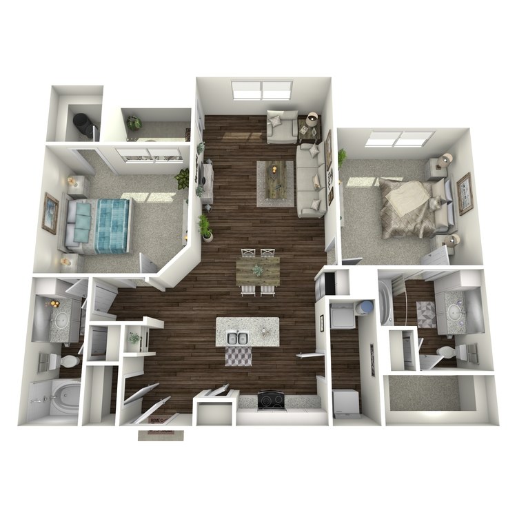 Floor plan image of B3