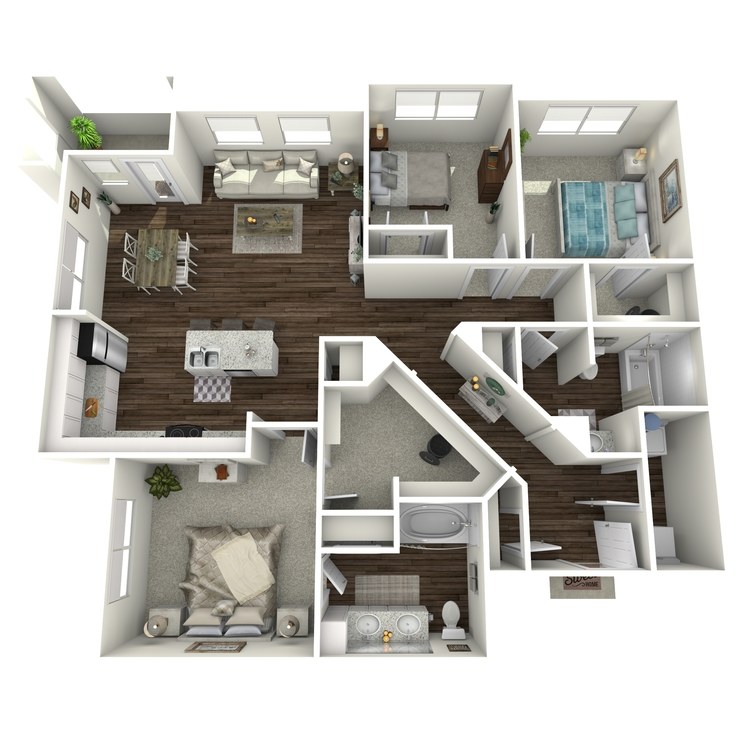 Floor plan image of C1