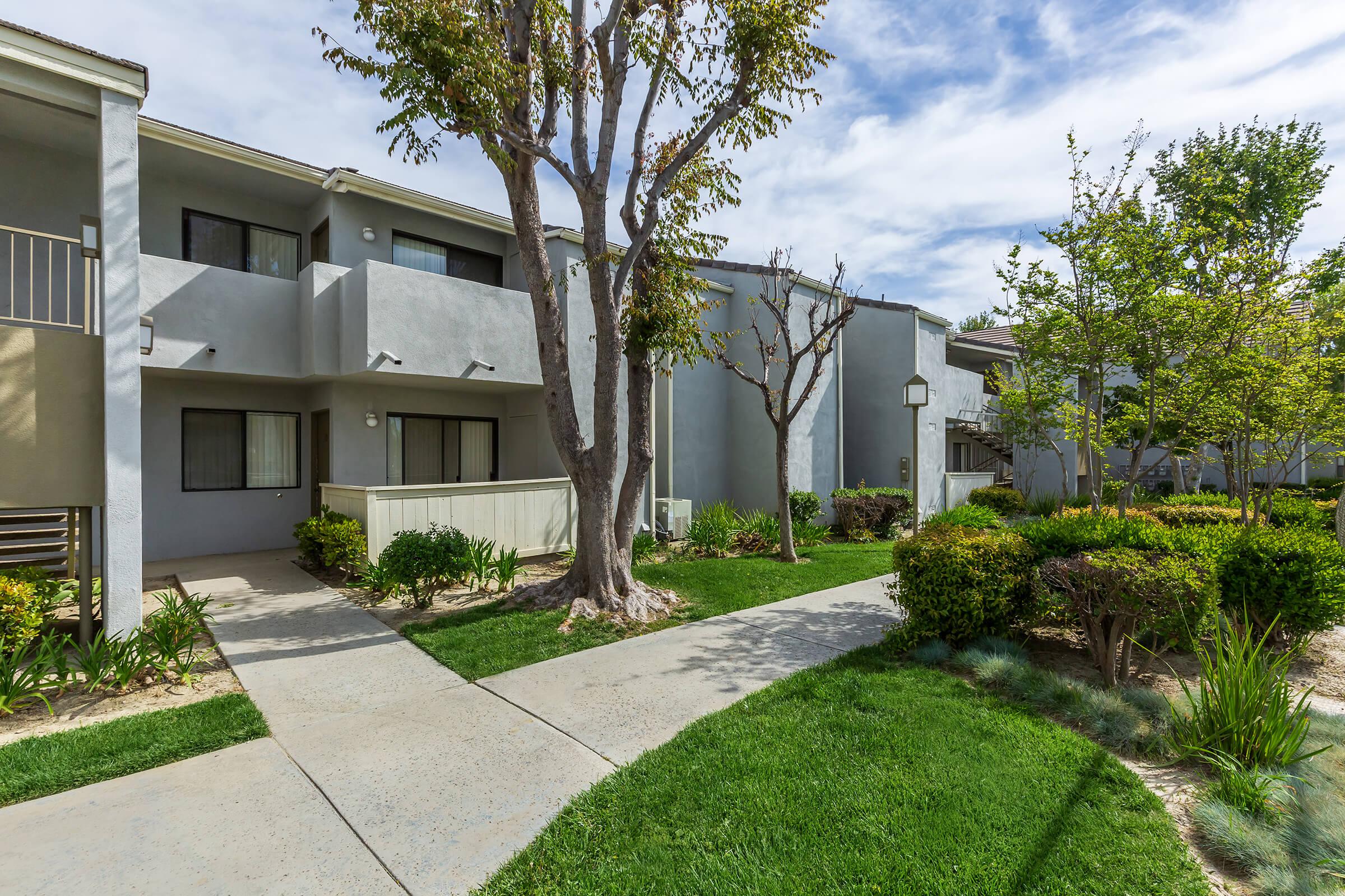 Palm Court Apartment Homes community buildings