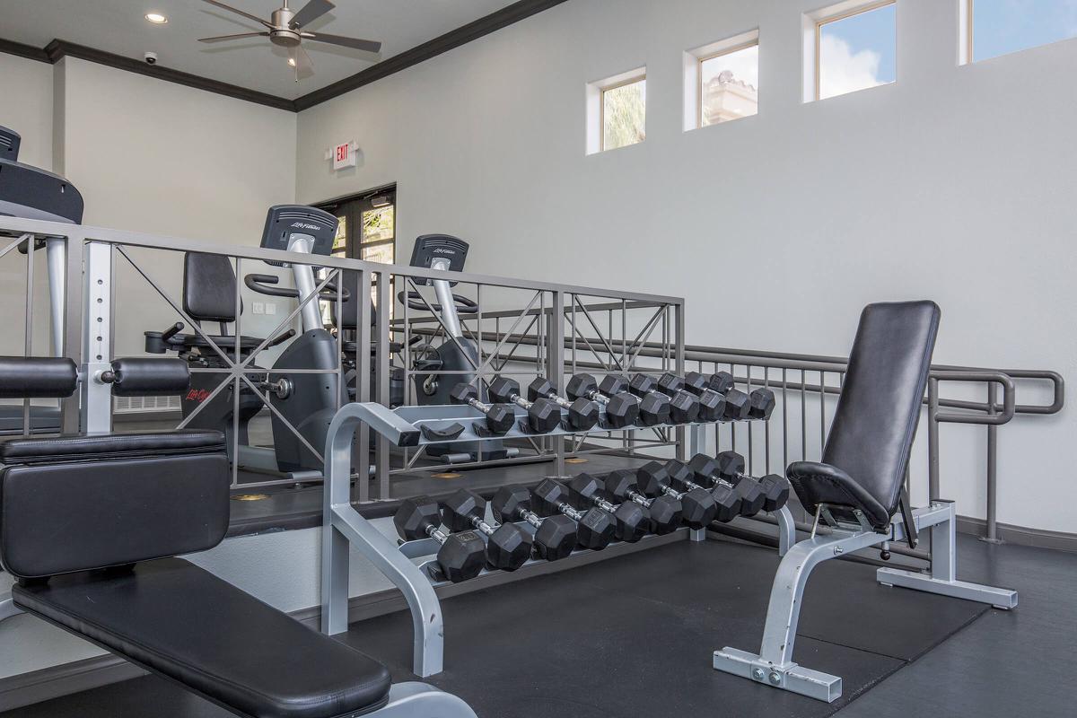 Your workout begins here at The Belmont Apartments