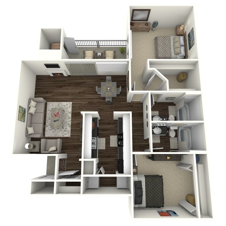 Floor plan image of B2
