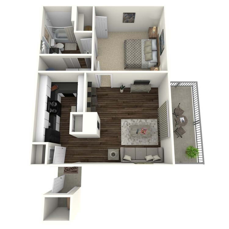 Floor plan image of A1