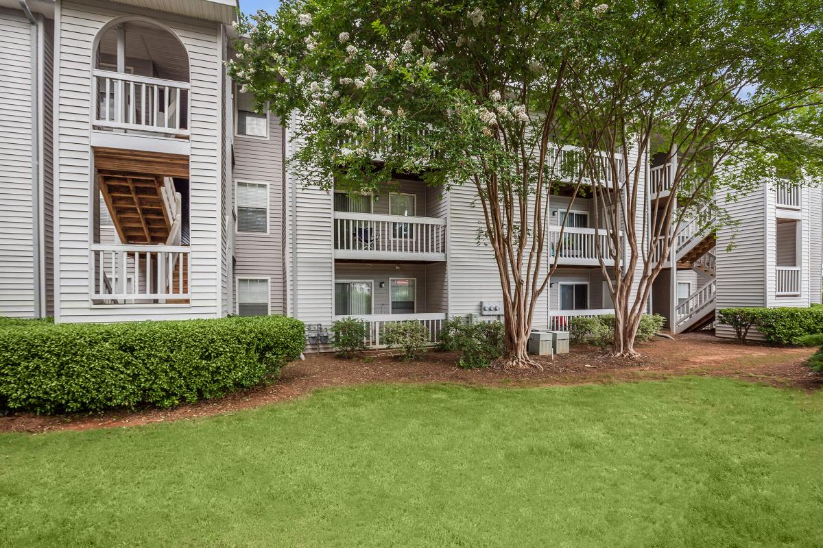 Personal balcony at Gleneagle in Greenville, South Carolina.