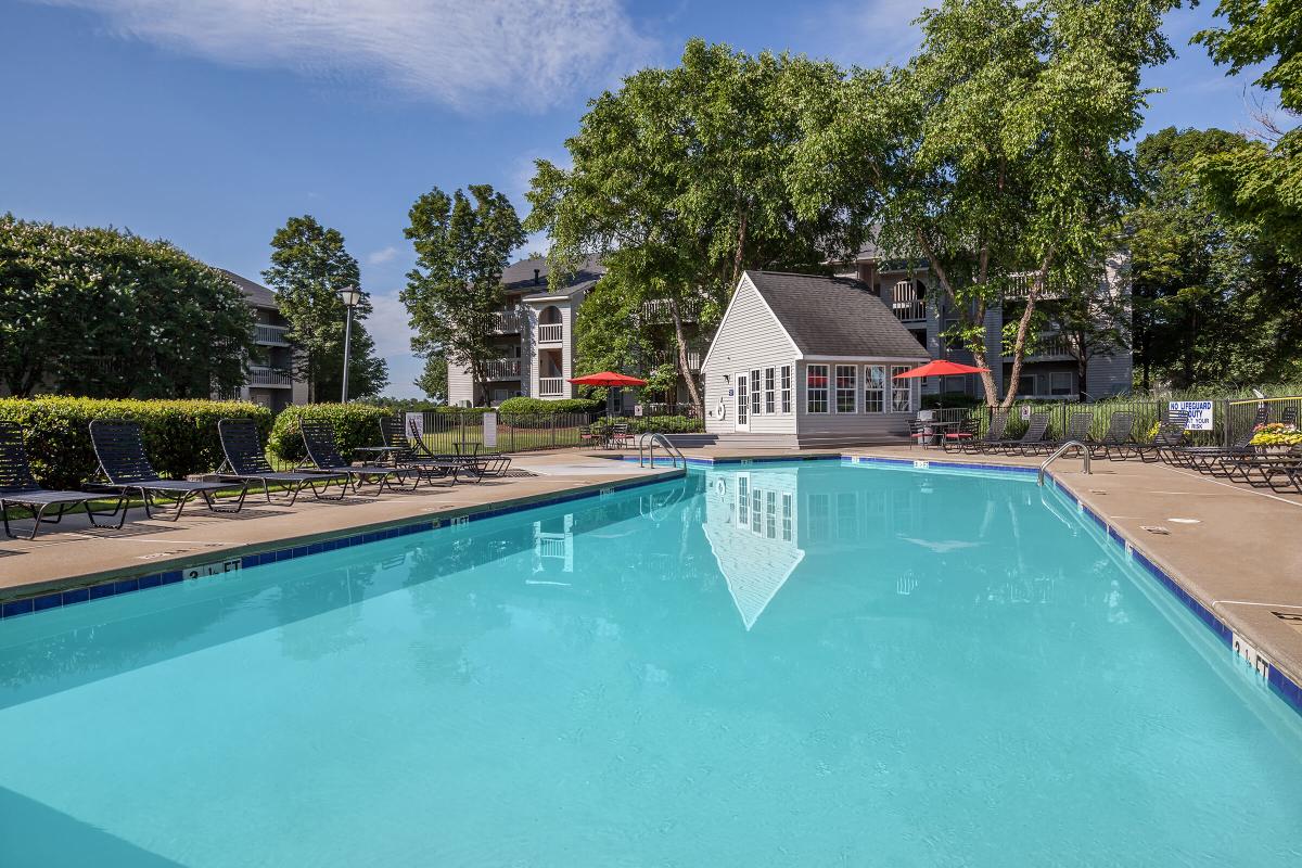 Swimming pool at Gleneagle in Greenville, South Carolina.