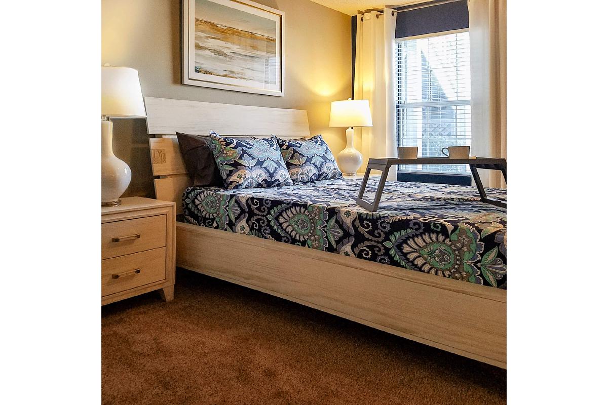 Cozy bedrooms Gleneagle in Greenville, South Carolina.