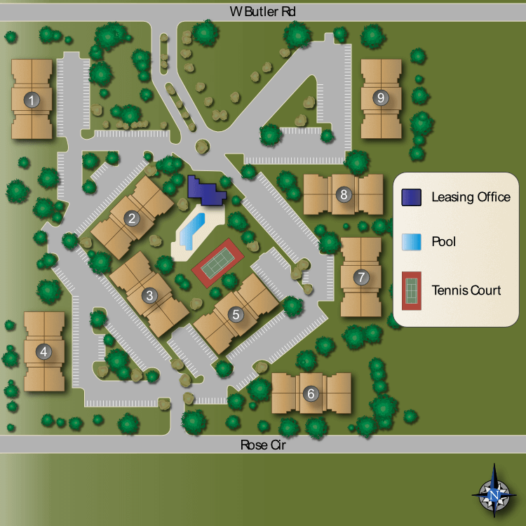 We make every effort to make our website accessible to anybody, especially those with disabilities. If you have question in terms of the relative location of an amenity or apartment home, please give us a call.
