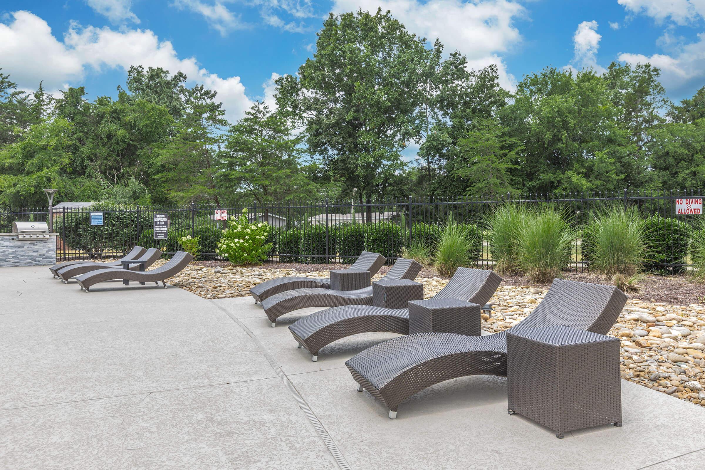 Sundeck with Deck Chairs