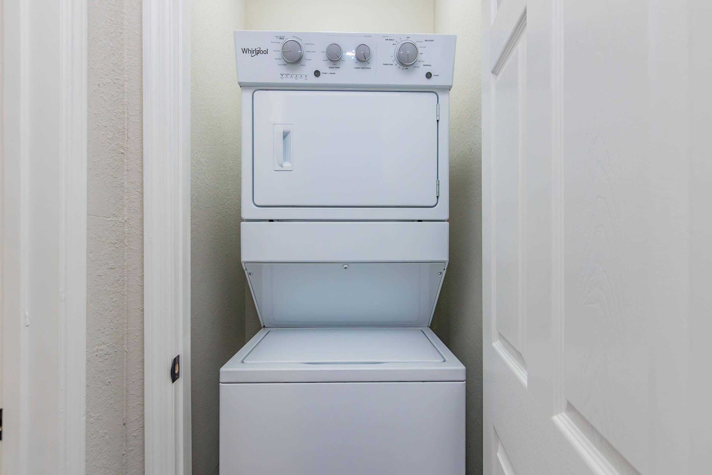 Washer and Dryer