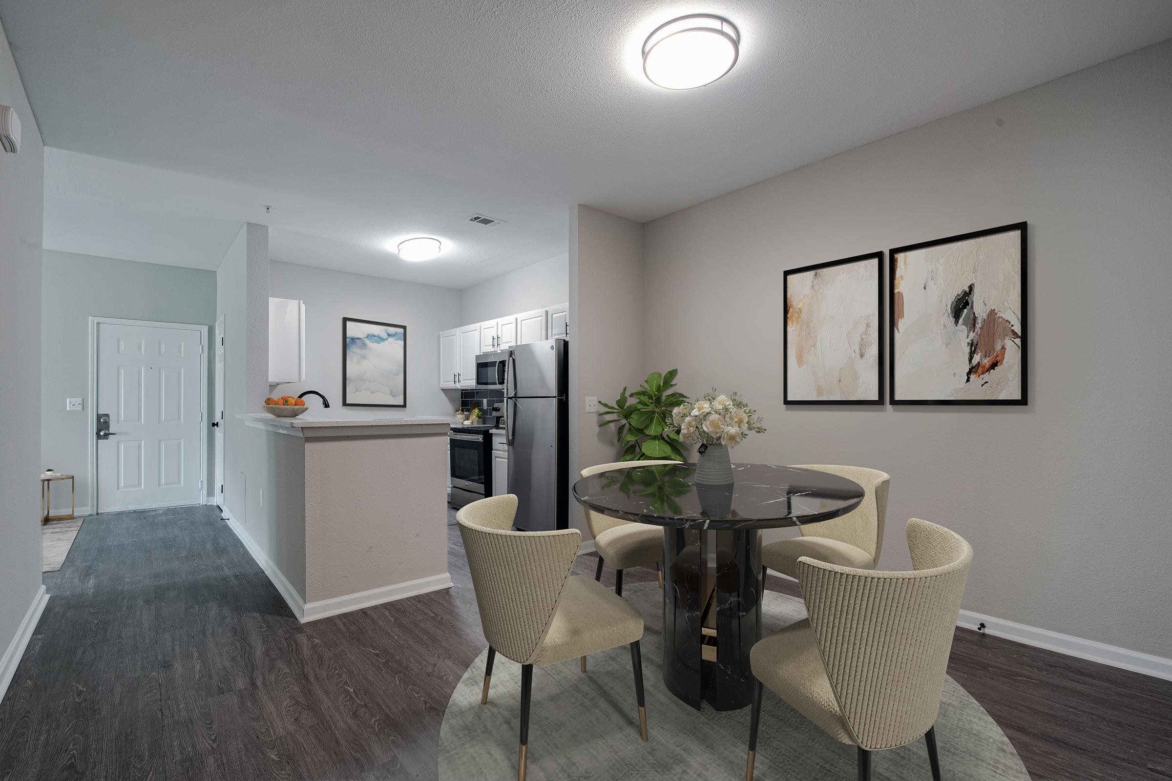 Kitchen and Dining Area