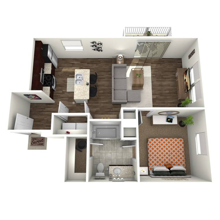 A4 floor plan image