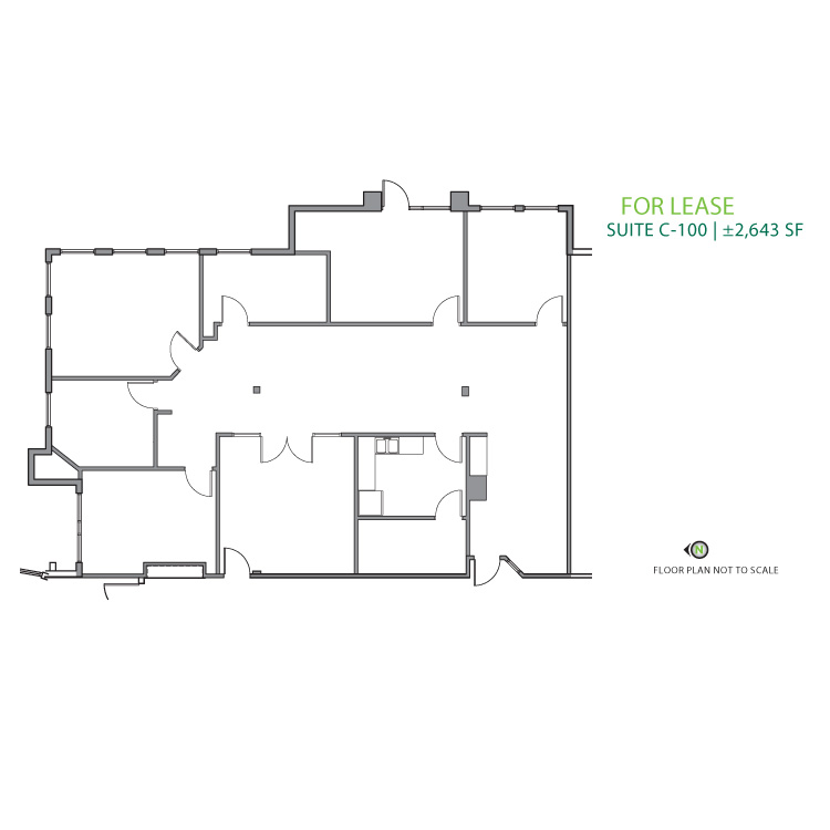 Floor plan image of Suite C-100