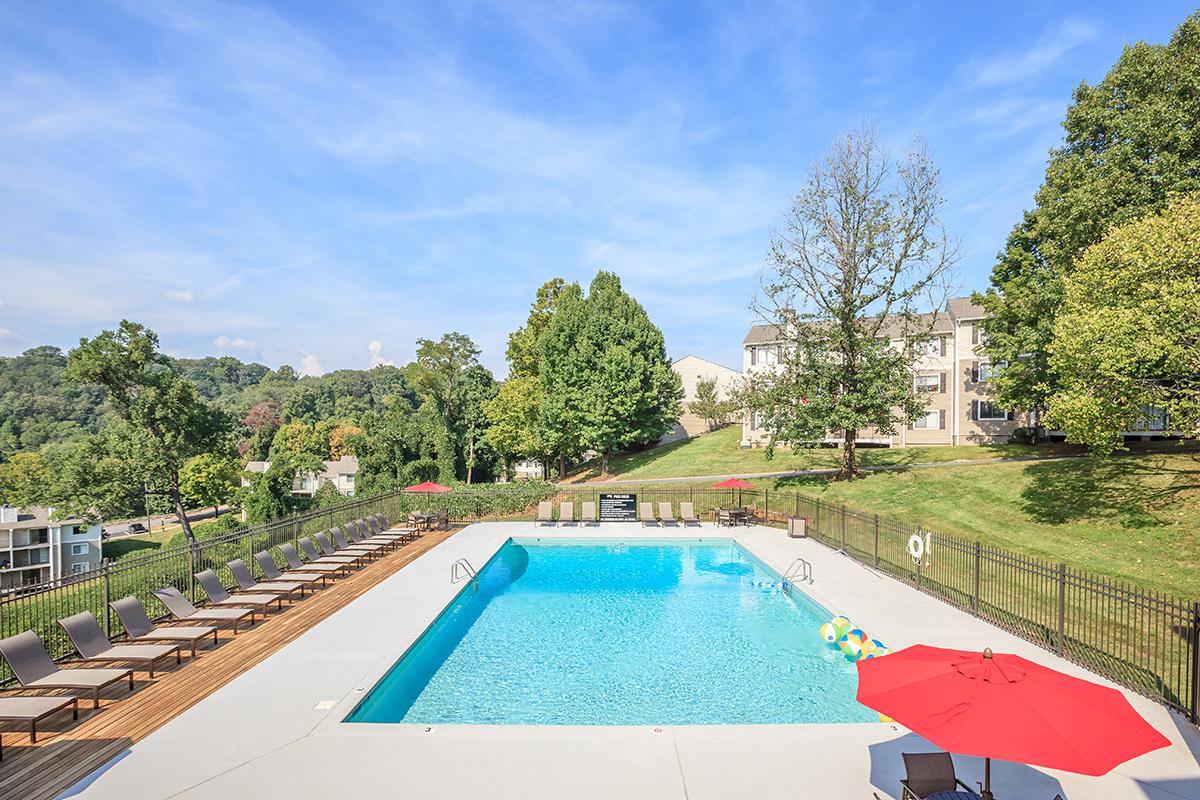 Relax by the pool in Knoxville, TN