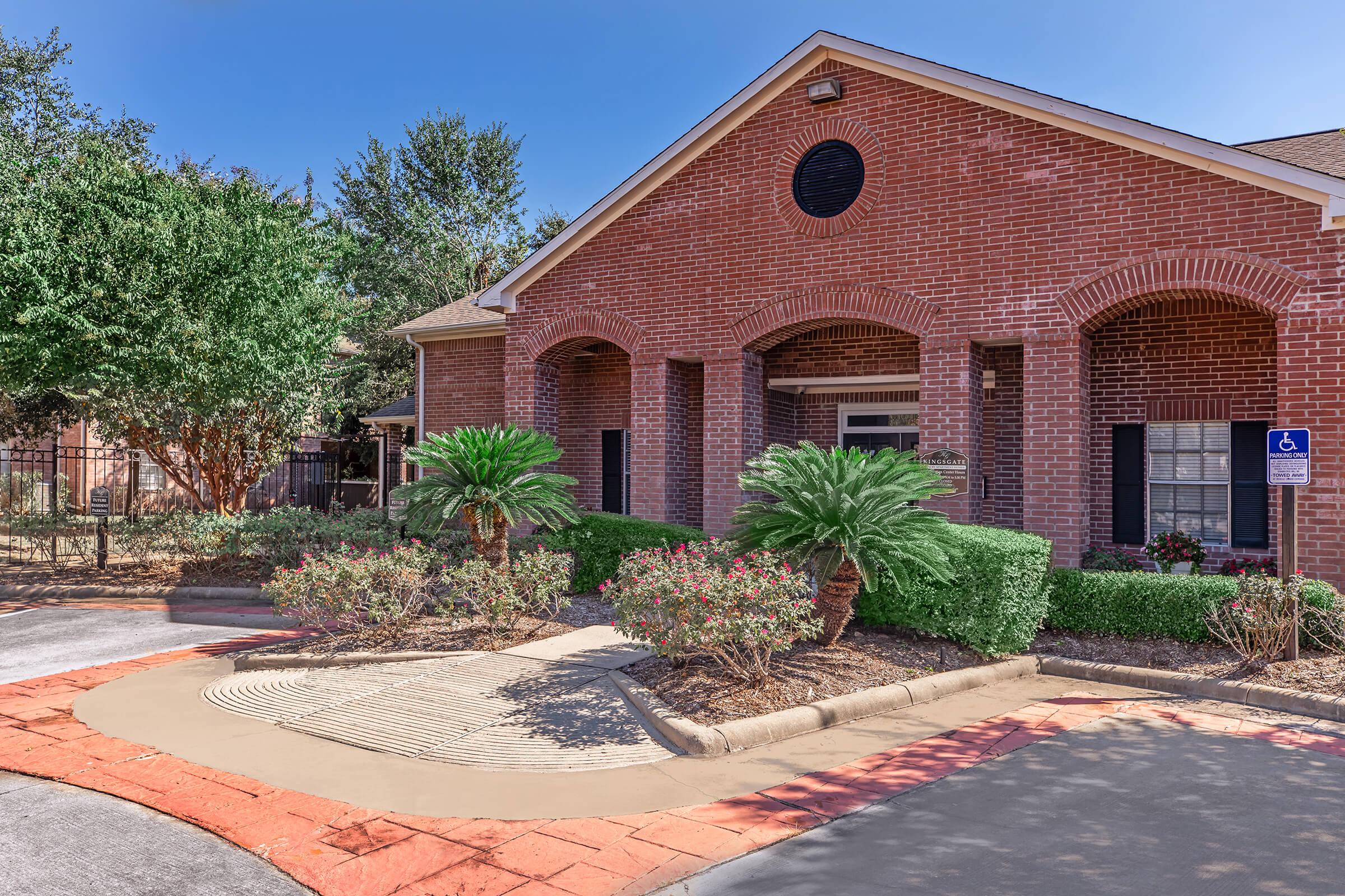 a large brick building