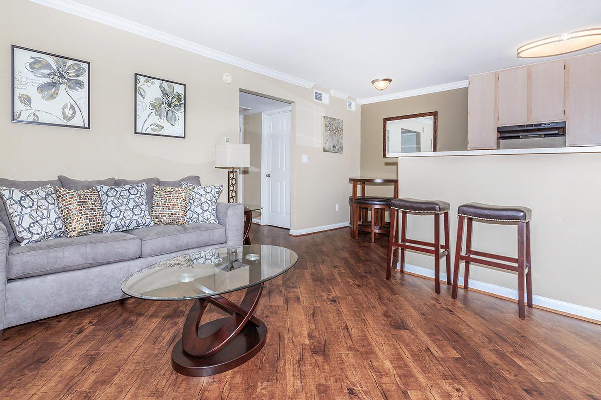 a living room filled with furniture and a rug