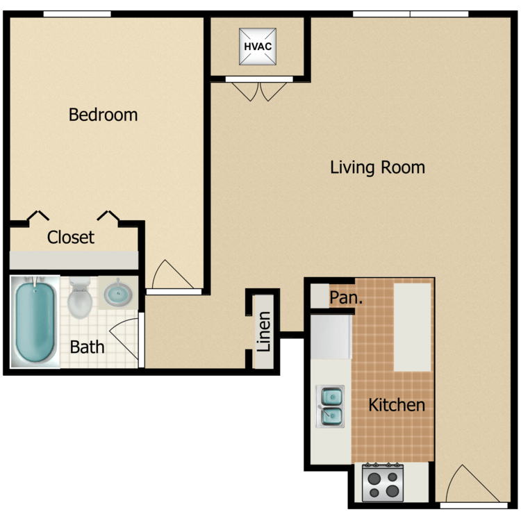 Floor plan image of Oak