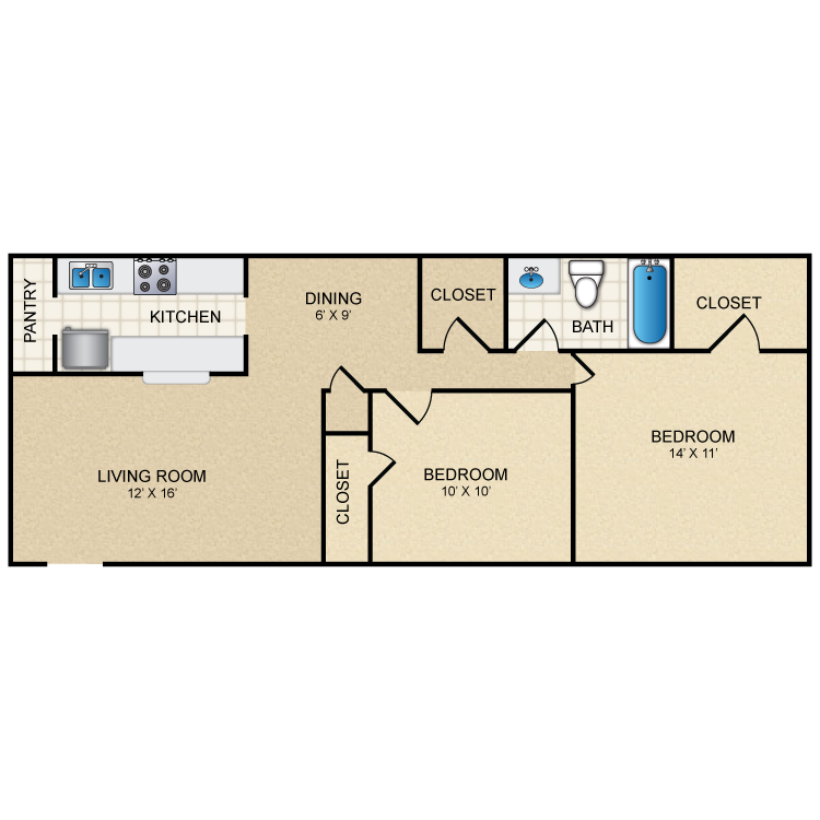 Floor plan image of C