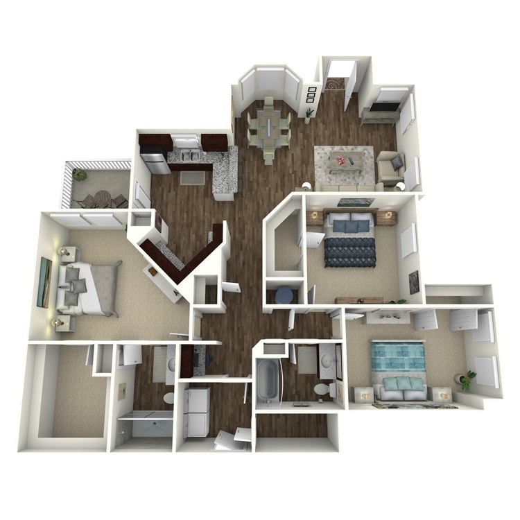 Floor plan image of The Durham C1L
