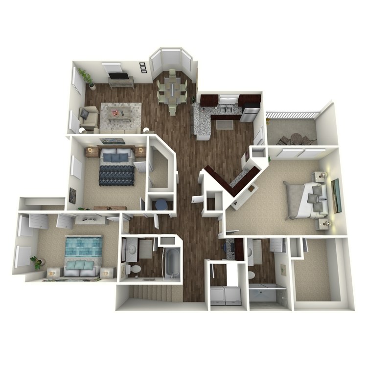 Floor plan image of The Durham C1UG