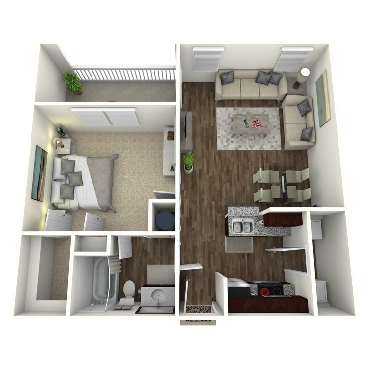 Floor plan image of The Ridgecrest A1LG