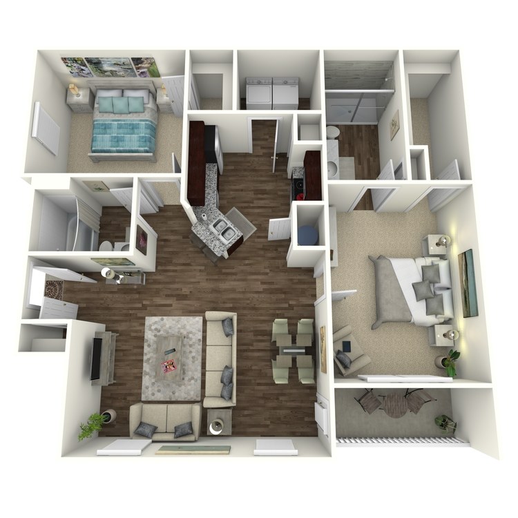 Floor plan image of The Oakwood B1L